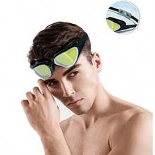 Professional Adult Anti-Fog UV Protection Lens Men Women Swimming Goggles Waterproof Adjustable Silicone Swim Glasses In Pool