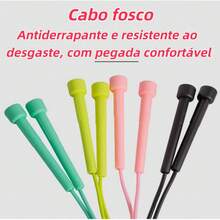 Professional Men's And Women's Weight Loss And Fitness Speed Jump Rope - Mint Green - View 7