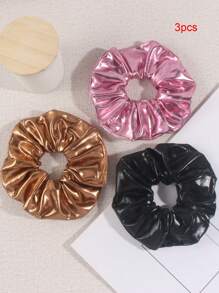 1 szt. Eleganckie spiralne gumki do włosów w kolorze srebrnym, elastyczna gumka do włosów, luksusowa gumka do koka, szykowne akcesoria do włosów, modna gumka do włosów, prezent dla niej, gumki do włosów, gumki do włosów, gumki do włosów, strój sportowy na siłownię