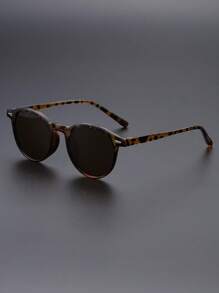 Classic Simple Fashion Glasses, Men Casual Business Outdoor Sports Party Holiday Travel Driving Fishing Supply Photo Prop, Ideal Gift