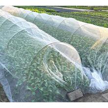 Zanzariera – Rete protettiva da giardino a maglie fini per ortaggi, piante, fiori, raccolti, aiuole rialzate, coperture per file per proteggere da parassiti come uccelli, cervi, scoiattoli, ecc. - Bianco - Visualizzare 6