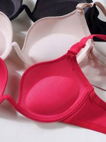 3 件套少女 U 杯文胸，少女美背文胸，聚拢文胸，可切换多种佩戴方式，适合 13-16 岁 - 彩色 - 查看 7