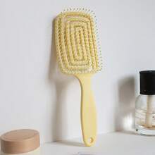 1pc Mosquito-Repellent Hollow Comb Detangling Brush For Wet/Dry Hair, Suitable For All Hair Types ,Hair Styling Tools Hair Accessories Beauty Home Bedroom Decor - Multicolor - View 9