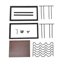 OUKANING Estantería de Vinos, Estantería de Almacenamiento de Vinos, Estantería de Vinos para Mostrador