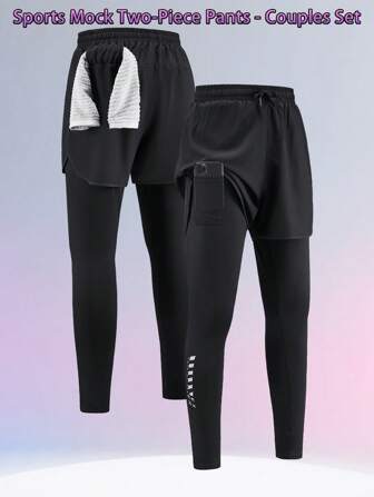 Colanți sport pentru femei cu buzunare și design pentru agățat prosoape, imprimeu la modă, anti-iritație pentru alergare, antrenament, yoga, sală de sport