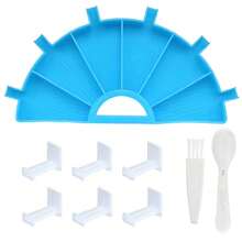 9pcs/15pcs Diamond Painting Multi-Function Tools Set: Diamond Painting Pen, Diamond Storage Tray, Diamond Embroidery Sieve, Diamond Painting Disc, Nail Art Dotting Tools - Purple - View 16