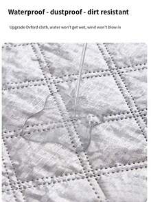 1 件白色窗帘，防风隔热窗帘冬季挡风卧室防寒隔热窗膜