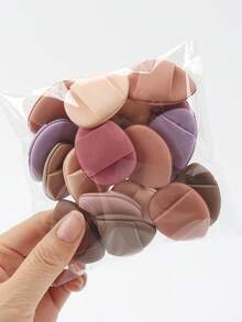10/20/30/50/100个迷你化妆海绵，粉底美妆蛋，适用于液体、膏状和粉状产品，打造完美妆容，多色可选，不含乳胶，干湿两用，适合所有肤质，可用于化妆、家居装饰、梳妆台、旅行、卧室等场合，是化妆的理想之选。产品标签：粉扑、美妆蛋、散粉扑、化妆海绵、圣诞礼物、化妆工具、便宜好物、礼品、女士礼品、圣诞礼物、赠品、旅行必备。 - 彩色 - 查看 5