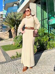 Women Dresses - Champagne - View 5