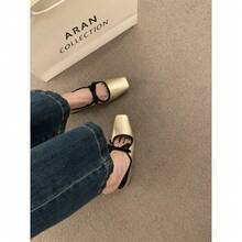 Women Flats - Silver - View 5