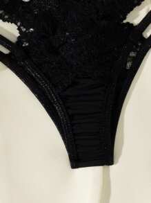 3pcs Set, Customizable Crystal Letter Round Nipple Pasties And Sexy Ladies Panties, Sexy Women's Lingerie And Nipple Pasties, Best Women's Underwear. Best Gift For Friends, Wife, Girlfriend, Valentine's Day Gift, Birthday Gift.