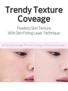 ETUDE 25号米色云雾气垫粉底，轻盈透气质地，柔雾妆效，自然遮瑕，持久不脱妆，日常必备，打造自然妆容，韩国化妆品，15克/0.52盎司 - 25 Sand - 查看 5