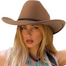 1 件男女通用西部牛仔帽，金属铆钉牛图案，轻质节日场合帽，采用非弹性涤纶编织而成，配有装饰配件，适合休闲旅行、度假、防晒和装饰