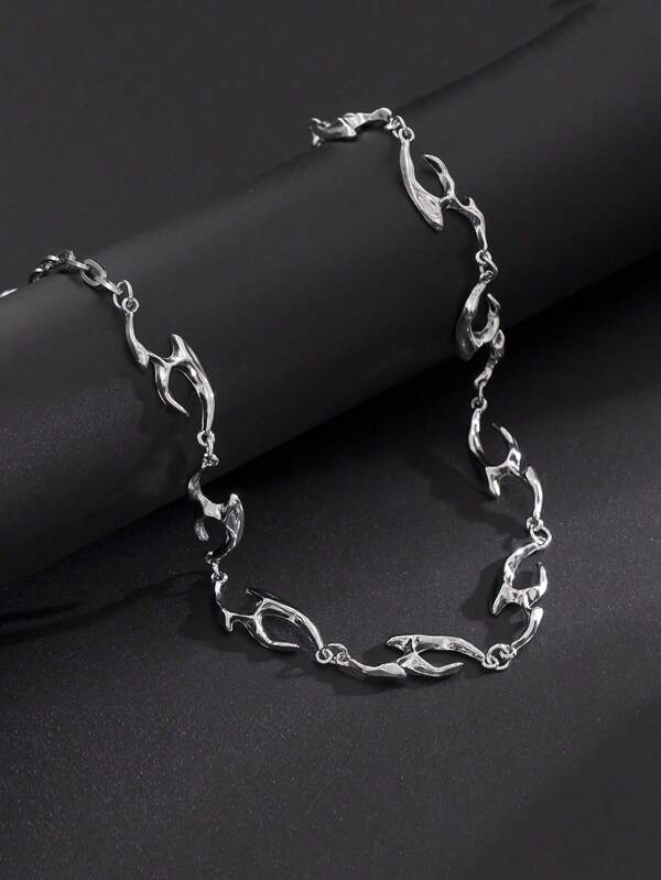 925 Sterling Silver Necklace For Men's 20 Inch 4MM Figaro Chain Necklace Fashion Hip Hop Punk Accessories Men's Jewelry