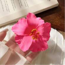 1 件女士简约仿花发夹爪夹发夹发夹，发饰，夏季配饰，旅行，发夹，发夹 - 黃色 - 查看 20