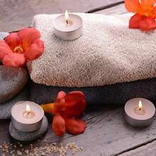 Bougies chauffe-plat - Blanc - Voir 5