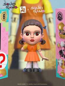 1PC Netflix chính thức được cấp phép  Mystery Blind Box Capsule - Tượng sưu tầm Piggy Bank bao gồm 6 nhân vật Young-Hee Masked Manager Front Man Ngẫu nhiên 1 Tượng ngẫu nhiên mỗi hộp Quà tặng hoàn hảo cho người hâm mộ Gia đình Trẻ em Nhà sưu tập - Nhiều màu - Xem 2