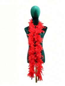 1 pezzo Boa di piume colorate da 2 metri, boa di piume per donne per ballo, matrimonio, festa di Ognissanti, decorazione per palcoscenico, accessori per feste, cappelli, sciarpe, adatto per feste di compleanno, Ognissanti, Natale, corse di cavalli, tea festa, Capodanno, concerti e decorazione per la casa, matrimoni da ballo, esibizioni sul palco, costumi da carnevale e accessori, forniture per feste, scelta ideale per regali