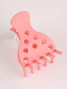 6 件发根提升夹，用于发型配件，卷发，无折痕，发根提升夹，适合浓密自然卷发发饰女爪夹秋季配饰秋冬发夹，适合度假装扮女士 - 彩色 - 查看 18