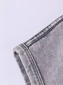 Men's Summer Washed Cotton Crew Neck Vest Car Graphic Print Fashion Hip Hop Style Sleeveless T-Shirt