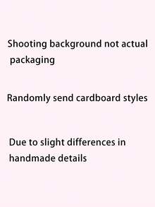 10pcs Cute Floral Handmade Nail Art Stickers, Short Classic French Manicure Style In Nude Pink, Sweet & Minimalist Nails Nail Supplies - Multicolor - View 5