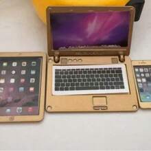 Conjunto de Mini Brinquedos Realistas de Metal com 3 Peças: Telefone, Tablet, Laptop, Decoração de Cena em Miniatura (Ligeira Variação na Cor do Item, o Produto Real Será Enviado) - Multicolorido - Visão 6