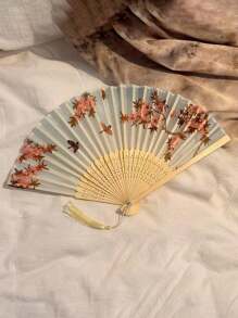 1 Peça Leque de Mão Dobrável, Leque de Mão para Casamento, Leque de Mão para Festa, Leque Decorativo, Estilo Elegante e Casual, Adequado para Férias, Festas, Atividades ao Ar Livre, Eventos Escolares, Adereços de Apresentação no Palco, Decorações DIY, Decorações de Parede, Acessórios de Vestuário de Carnaval