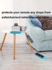 TV Remote Control Cover For Roku TV Remote/Roku Simple Remote/Roku Voice Remote For Office, Voice Remote Control Battery Cover, Glow-In-The-Dark Universal Silicone Case, Never Lose Battery Cover, Wide Compatibility, In Various Colors, Cover Can Glow In The Dark. Full Protection, Seamless,Wear Resistant - Multicolor - View 18