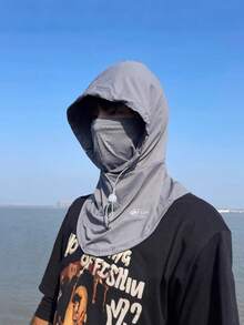 5 w 1, unisexowa maska przeciwsłoneczna na twarz, oddychający komin z jedwabiu lodowego do jazdy samochodem, jazdy na rowerze, wędrówek pieszych, uprawiania sportu i innych aktywności na świeżym powietrzu