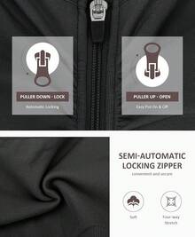 Zip Front Closure Bras For Women No Underwire Compression Post Surgery Bra With Wide Adjustable Straps - 黑色 - 查看 4