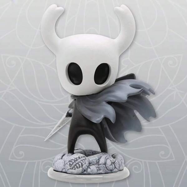 bandai 2 piezas Figura estatua de Hollow Knight de Bandai, accesorio de anime, regalo pequeño, decoración del hogar, personaje de juego, coleccionable, regalo de vacaciones