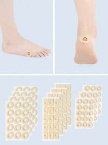 Toe Sticker Callus Pad,Callus Cushion Foam Padding With Water-Resistant Self-Stick Adhesive, Protects Foot, Heel And Toes From Rubbing And Friction,Pain Relief From Shoe Pressure,Corn Cushions Corn Pads Tape Adhesive Pads Blister Prevention Pads Callus Cushions Anti Wear,Nail Care Tools,Foot&Hand Care