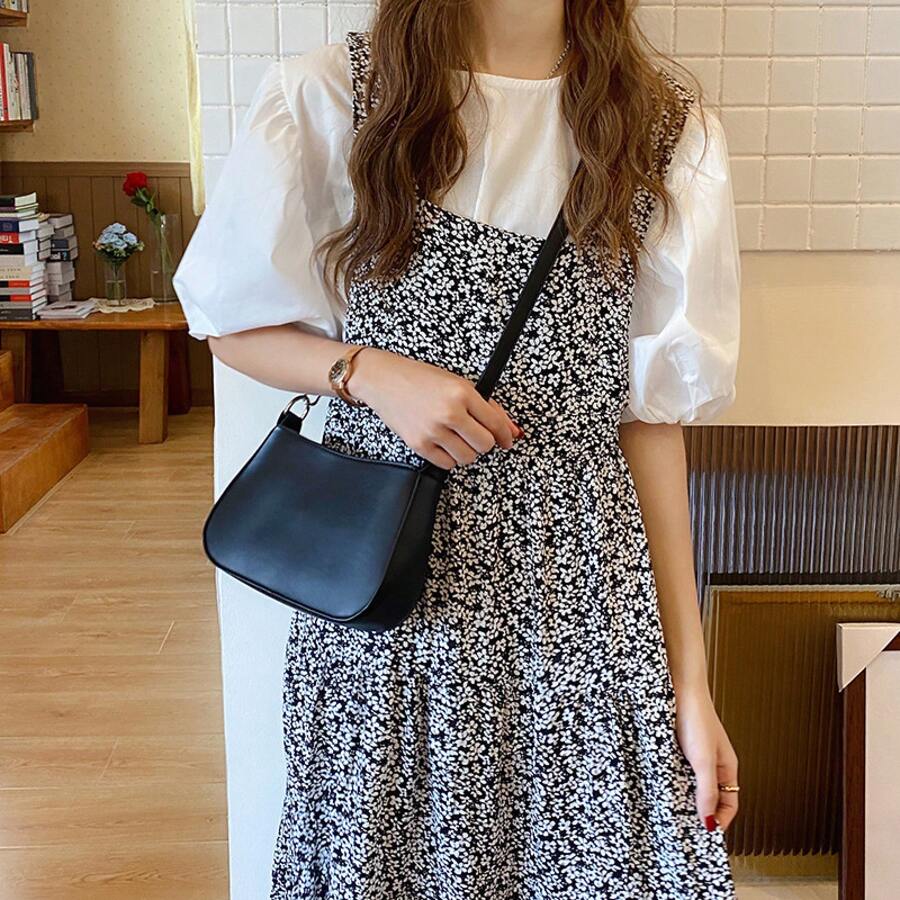 Women Shoulder Bags - 黑色 - 查看 1