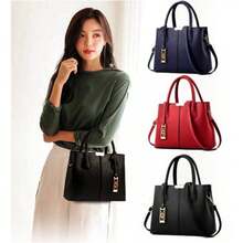 Small Adjustable Side Crossbody Chest Bag - 鏽棕色 - 查看 2