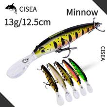 CISEA F18 Fishing Lure Minnow Lure For Fishing Hard Bait Jip Head Floating Water 13g 12.5cm - Multicolor - View 2