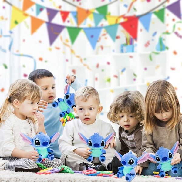20cm Stitch Plush Doll Cute Design Soft And Comfortable Gift For Hugging, Sleeping And Soothing Emotions Room Decoration Ornaments Companionship