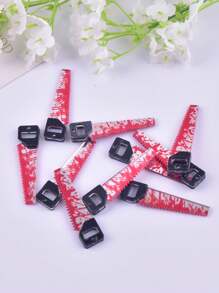 10pcs/Set Halloween Acrylic Pendant Charms For DIY Earring Necklace Jewelry Design Making