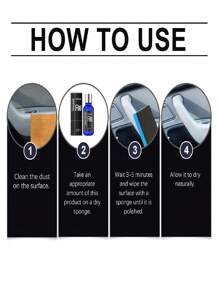 Car Cleaning Liquid, No-Wipe Car Wash Solution, Stain Removal, Cleaning & Protection, Shine Maintenance