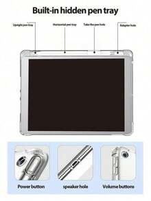 Apple 1pc Floral Bowknot Shockproof Full Wrap TPU Soft Case Cover Compatible With IPad Mini 6/9.7/10.2/10.5/Air 4/Air 5/10th/10.9/Pro 11 Inch/Air 11(M2)/Pro 11(M4) 2024 - 多色 3 - 查看 7