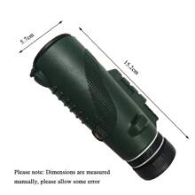 80x100 Monocular Telescope,High Powered HD Monocular With Tripod , BAK-4 Prism & FMC Lens,Monoculars For Wildlife, Bird Watching, Hunting, Hiking