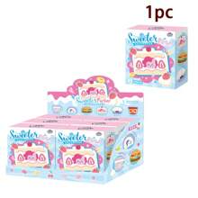 Hasbro 1pc Of  Plush Coin Purse Blind Box - Adorable Cartoon Collectible Surprise Toy For Girls - Gourmet Series Coin Purse Blind Box - View 2