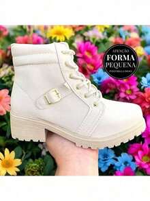 Women's Virginia Ankle Boots Low-Cut Boot Launch Fall Winter 2025 - 米色 - 查看 8