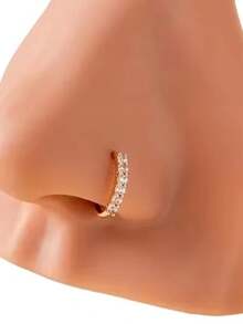 Conjunto de 10 peças de argolas de nariz em formato de L, 20g, douradas, piercing de nariz feminino, argola de nariz, aço inoxidável 316L, argolas de nariz em formato de L, parafuso de argola de nariz, pacote de prata para mulheres e homens, piercing de lábio, conjunto de joias de piercing corporal feminino, argolas de nariz para mulheres, piercing de nariz, joias de septo, piercings falsos, pino de nariz, piercing falso - 10 peças/conjunto - Ver 8