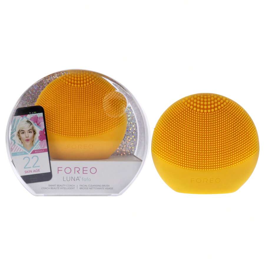 LUNA Fofo - Sunflower Yellow By Foreo For Women - 1 Pc Cleansing Brush - 黃色 - 查看 1