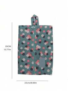 1 件便携式防水收纳袋旅行袋鞋袋衣柜收纳袋沙滩储物袋玩具袋鞋子分类袋整理袋