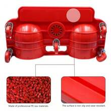 1 件装滚动护膝平台，采用 ABS 材料制成，具有内置工具托盘的多功能设计，为机械师、木工、地板安装工和汽车修理工提供舒适的跪垫 - 彩色 - 查看 8