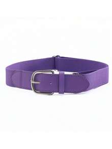 Thắt lưng bóng chày thể thao ngoài trời cho trẻ em, Thắt lưng co giãn cho học sinh, Thắt lưng đa năng nhiều màu sắc phù hợp cho trẻ em từ 12-16 tuổi, Thể thao ngoài trời, Bóng chày, Đạp xe, Đi bộ đường dài, Cắm trại - Nhiều màu - Xem 9