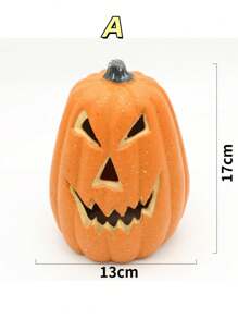 1 Stück einzigartiger Kürbis-förmiger Halloween Dekoartikel