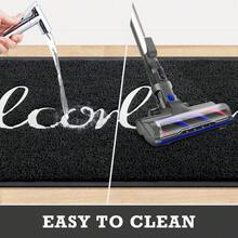 1 pieza Felpudo "Bienvenido" para uso interior y exterior antideslizante para entrada, alfombra para patio, garaje, jardín, alfombra decorativa, decoración del hogar, alfombra de área, fácil de limpiar, regalo