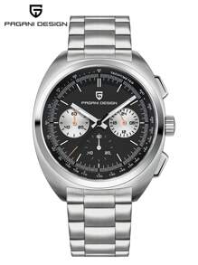 PAGANI DESIGN 2025 Casual Sports Japan VK63 Quartz Men Watch Sapphire Glass Stainless Steel Chrongraph Waterproof Watch For Men PD-1782 - one-size - View 14